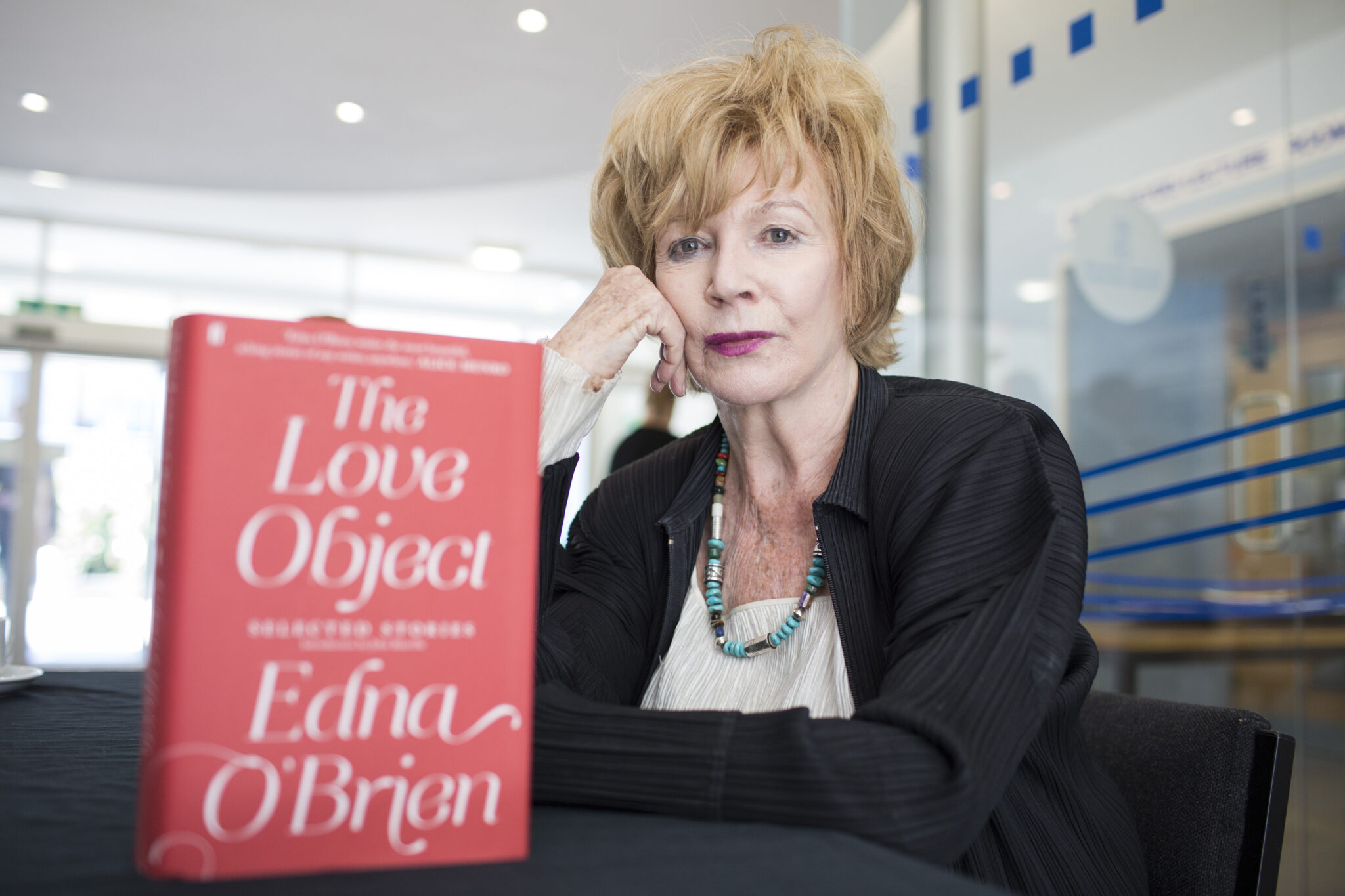 Edna O’Brien in 2013 by photographer James Davies.